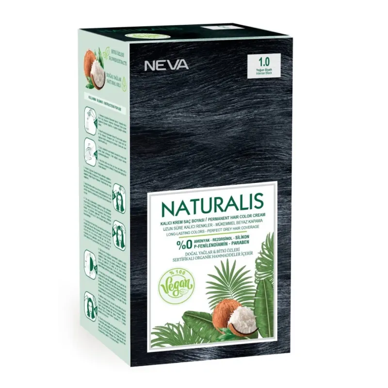 Vopsea de par Negru intens